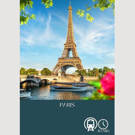 Appartement-Paris-Disney-Terrasse-Jardin-Parking Vaires-sur-Marne Extérieur photo